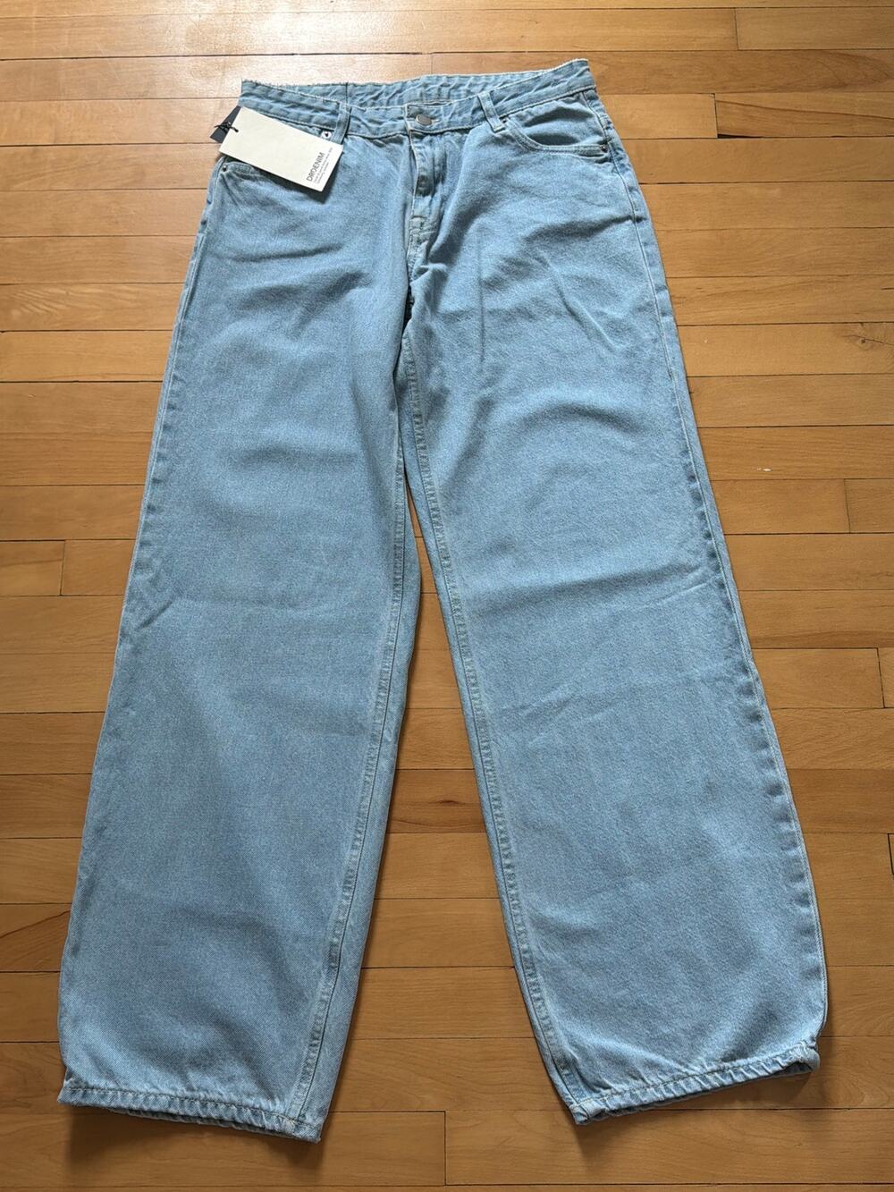 NWT Dr Denim Hill Style Pebble Superlight Wide Leg Jeans - 26/32